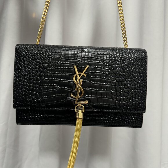 Yves Saint Laurent Black shoulder bag - Picture 1 of 6